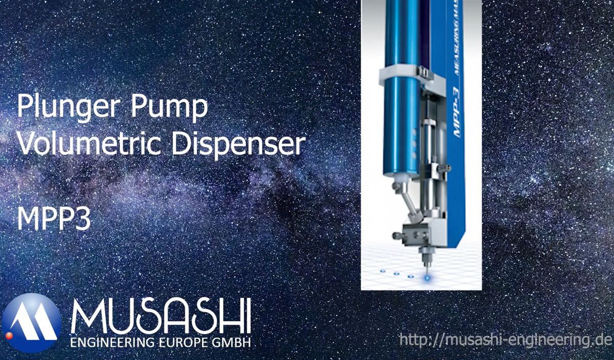 Musashi - The right choice for all dispensing processes